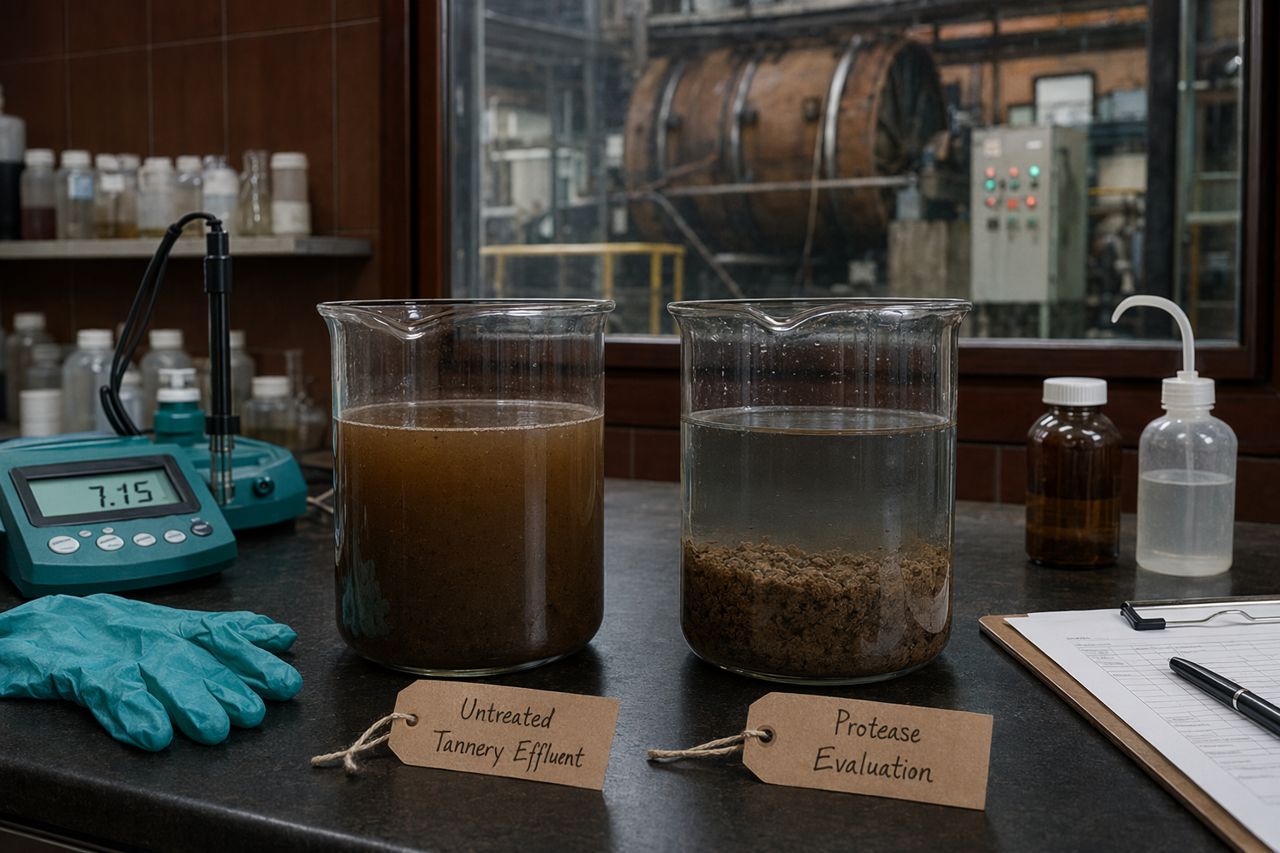 Bulk Protease for Tannery Effluent Protein Reduction | Peltora