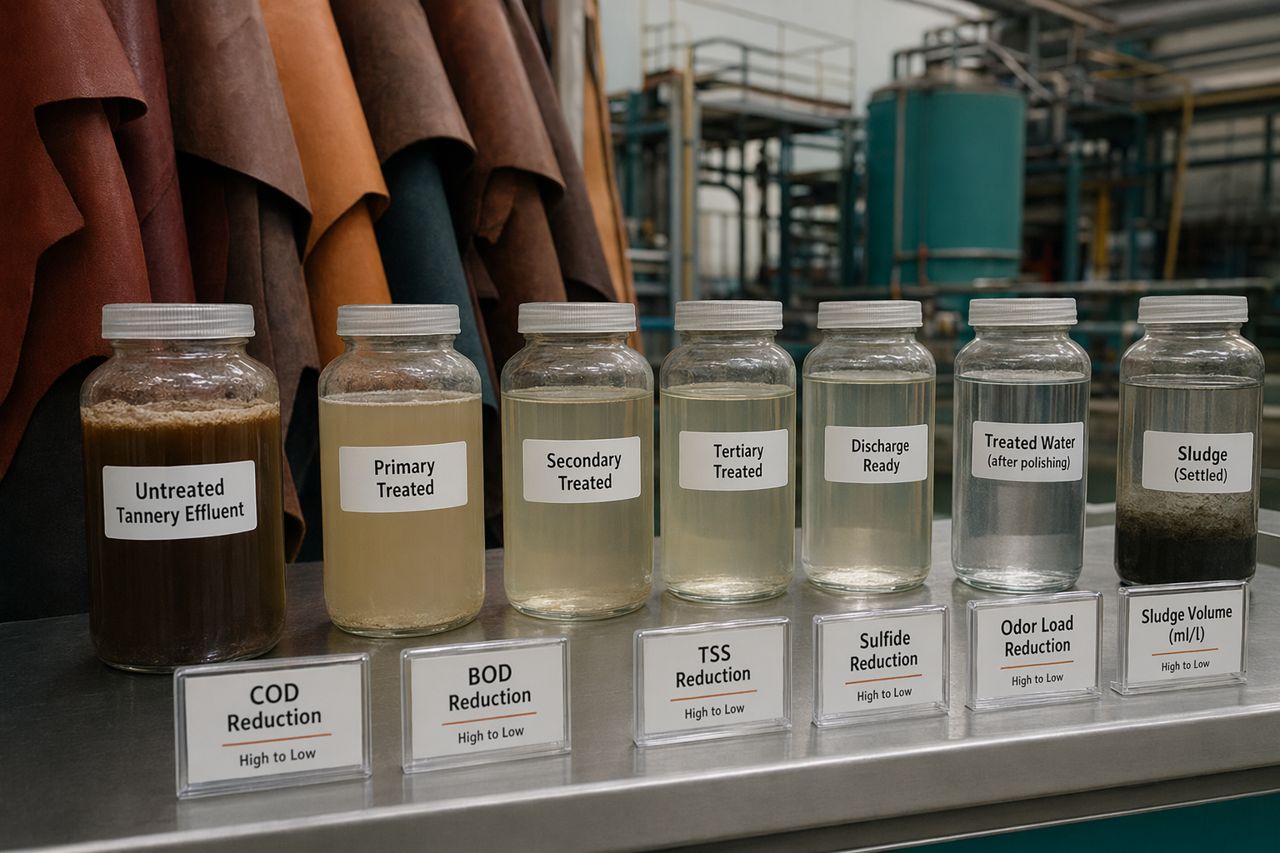 Enzyme Program for Leather Goods Factory Wastewater | Peltora