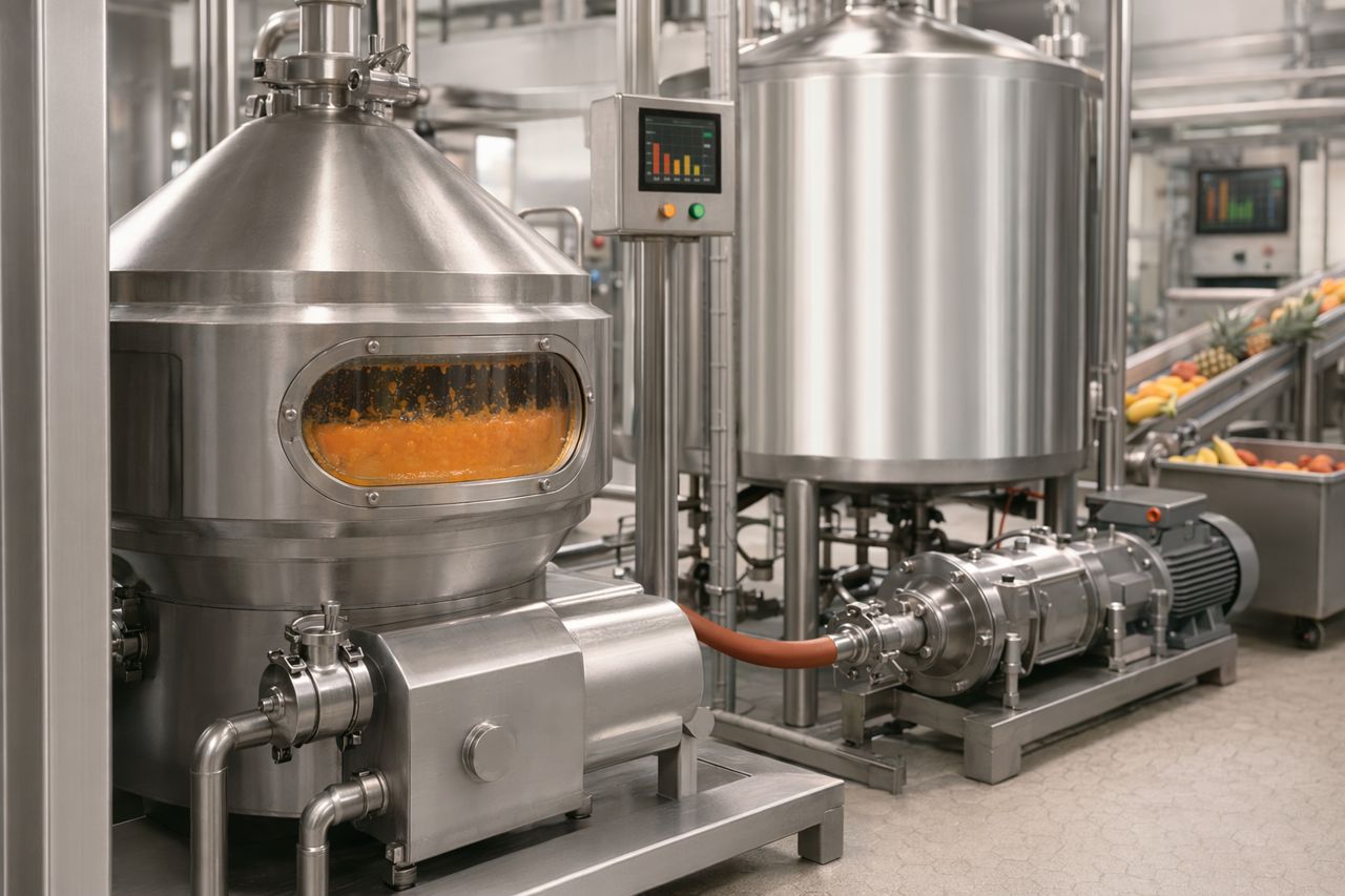 Enzymunterstützung für den Transfer von Mango- und Bananenpüree | VelvetYield
