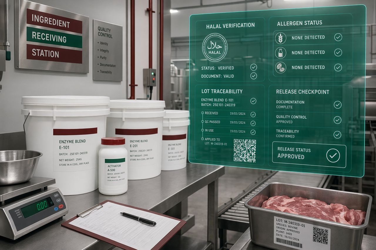 Allergen Control in Halal Meat Plants | Amanah Catalytics
