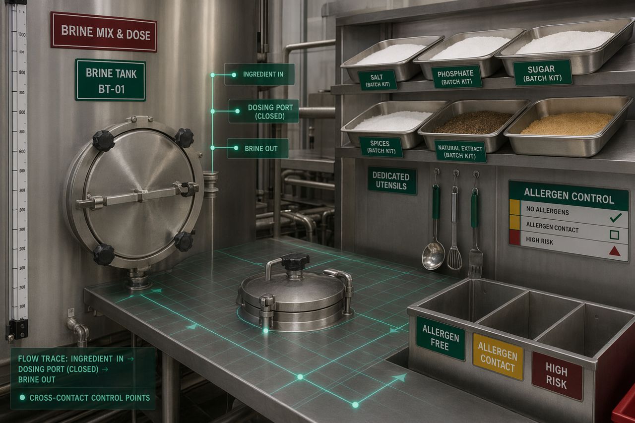 Allergen Control in Halal Meat Plants | Amanah Catalytics