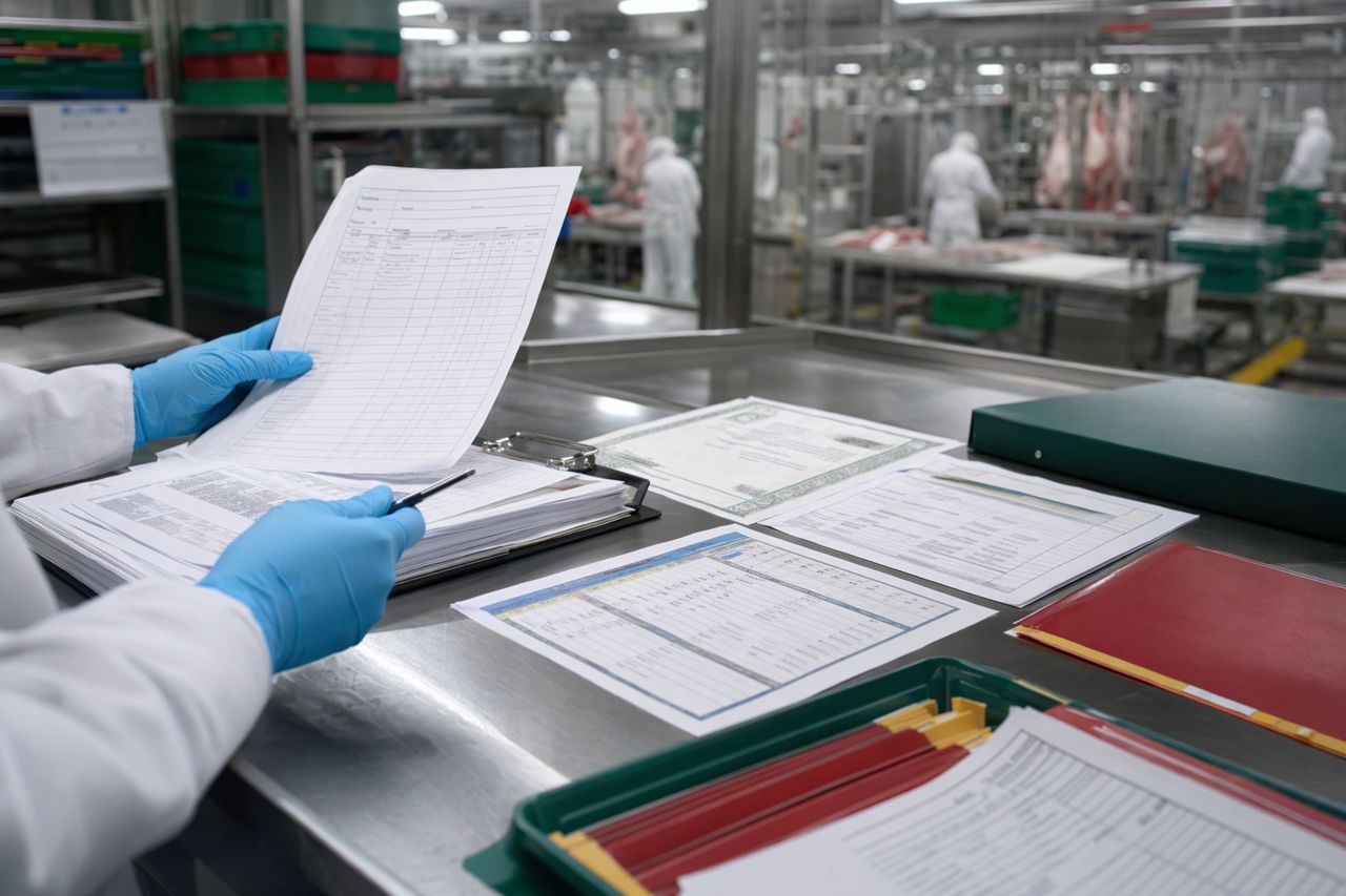 Workflow zur Lieferantenfreigabe für Halal-Fleischzutaten
