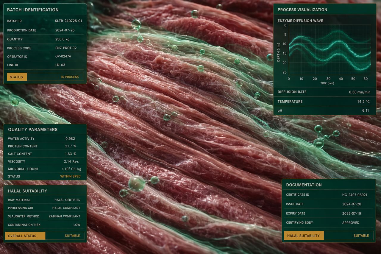 Texture Standardization for Export Halal Meat | Amanah Catalytics