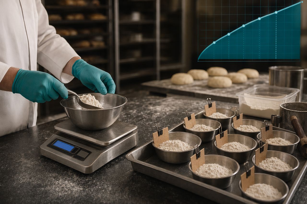 Lab-to-Plant Scale-Up for Bakery Premix Enzyme Systems
