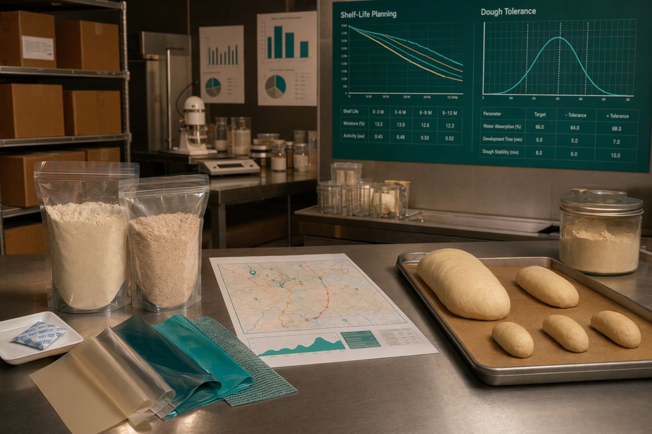 Bakery Premix Export Packaging: Humidity and Shelf Life