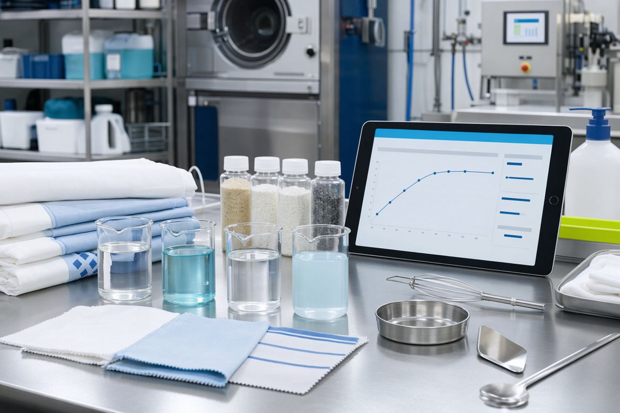 Industrial Laundry Enzyme Ingredients for Hospital Linen Programs | SoilVector