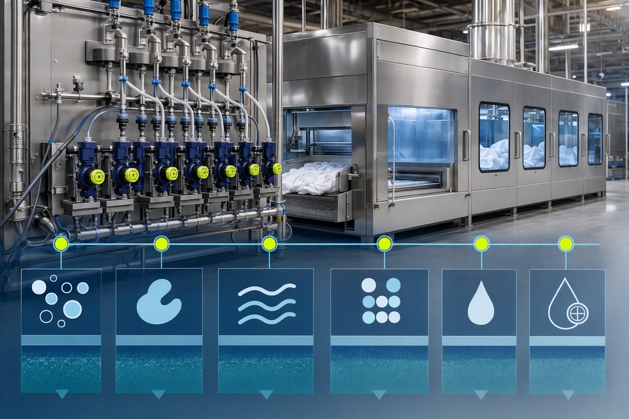 Healthcare Linen Processing Chemistry for Laundry Chemical Suppliers | Enzymimpact