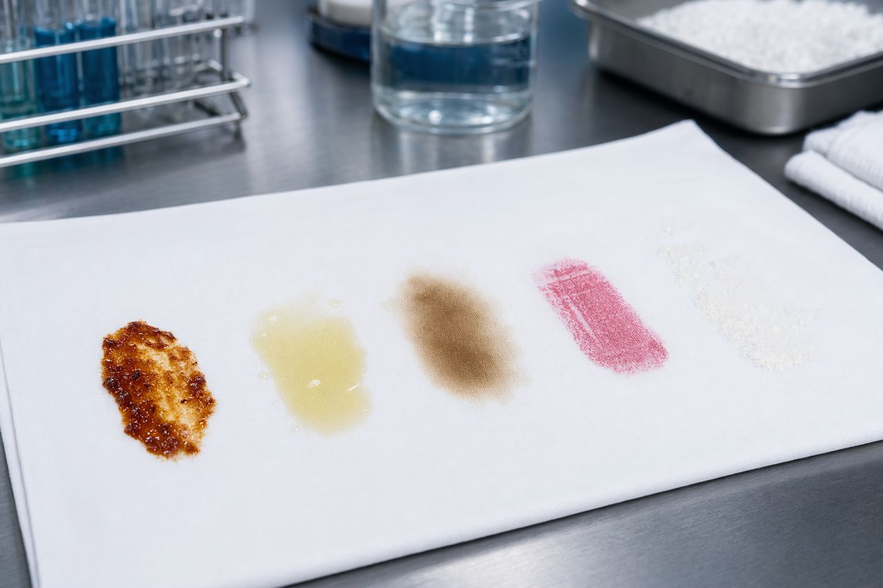 Common Stain Types in Hospitality and Healthcare Laundry