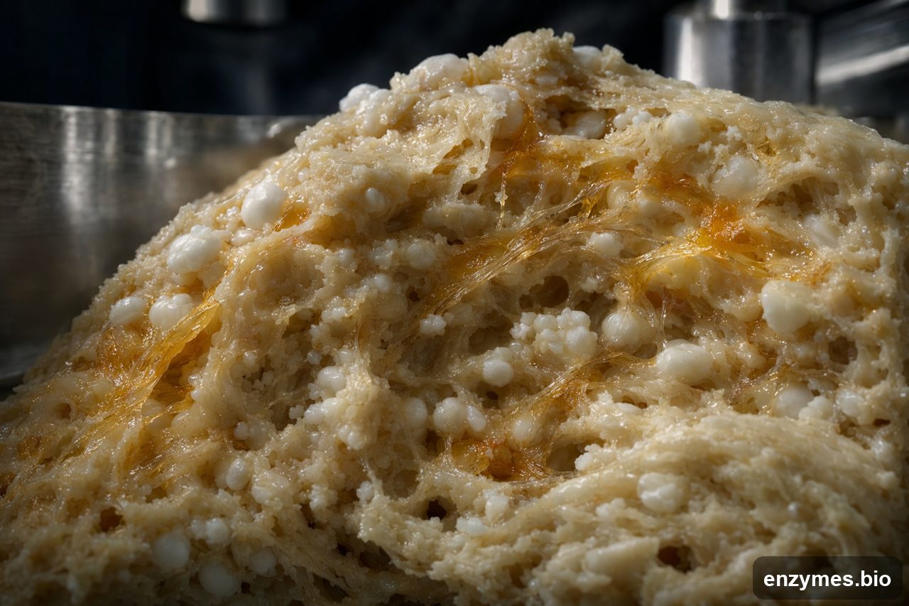 Glucoamylase in baking