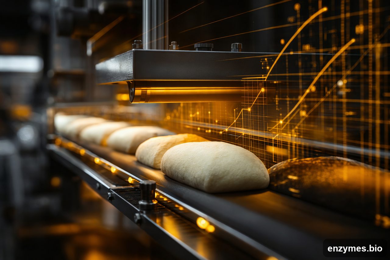 Glucoamylase in baking