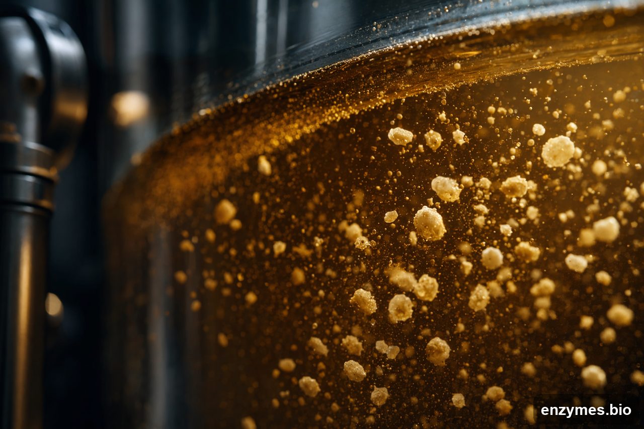 Glucoamylase in brewing