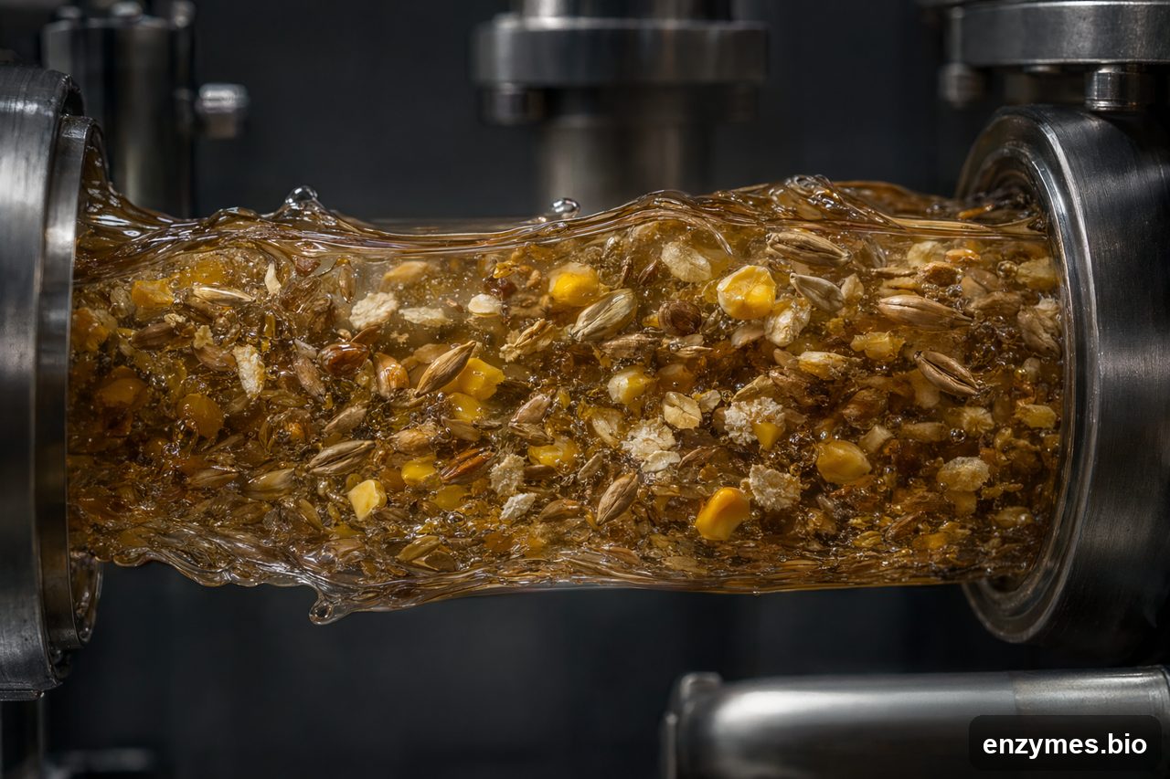 Glucoamylase in distilling