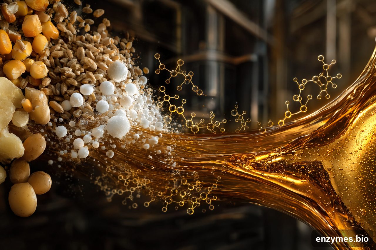 Glucoamylase — glucose syrup sweeteners