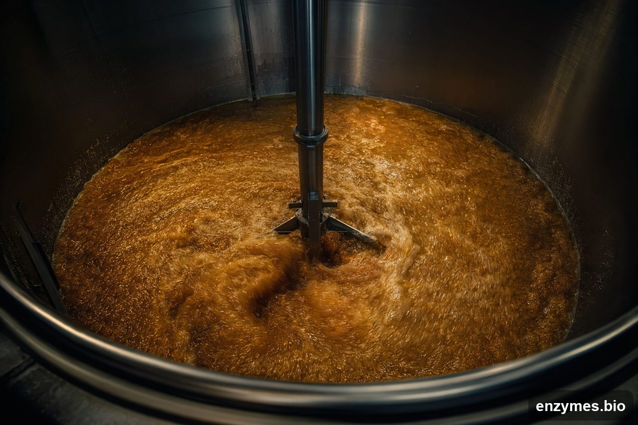 Glucoamylase — high gravity fermentation