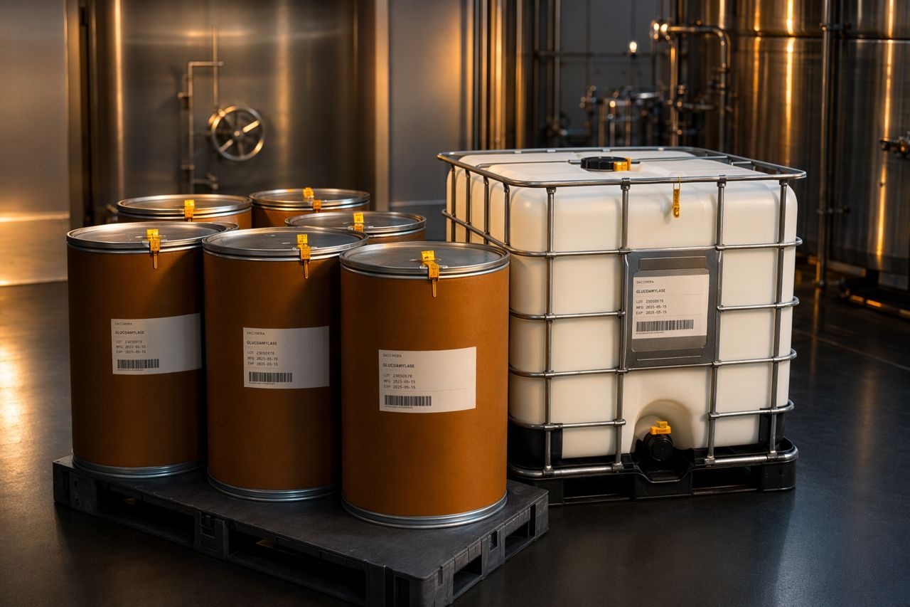 Handling and Storage Basics for Bulk Glucoamylase