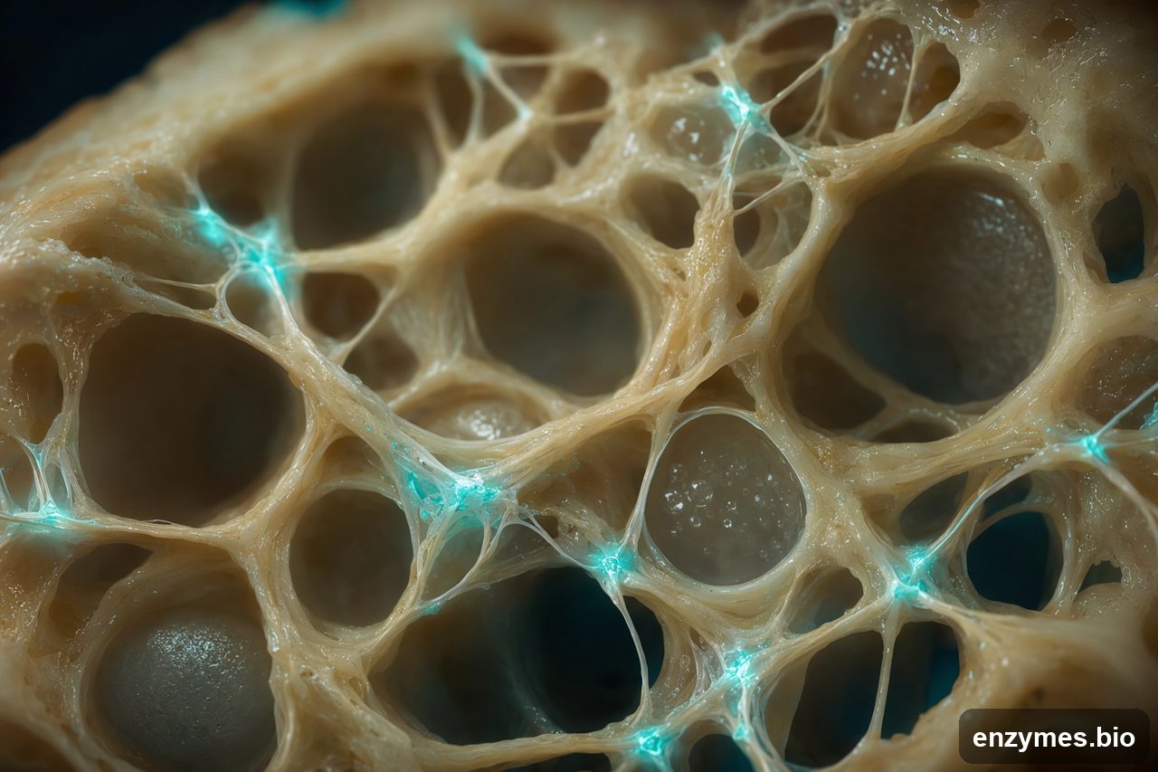 Glucoseoxidase in baking dough strengthening