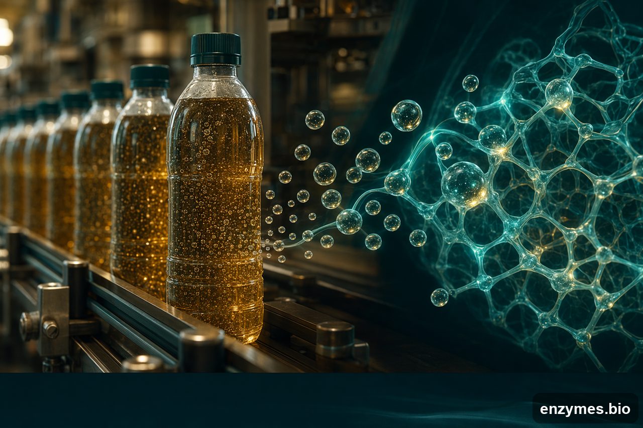 Glucoseoxidase in beverage stabilization