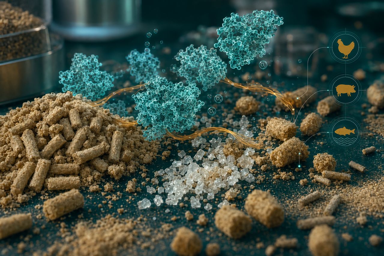 Glucose Oxidase in Animal Feed Formulations | Oxyveil