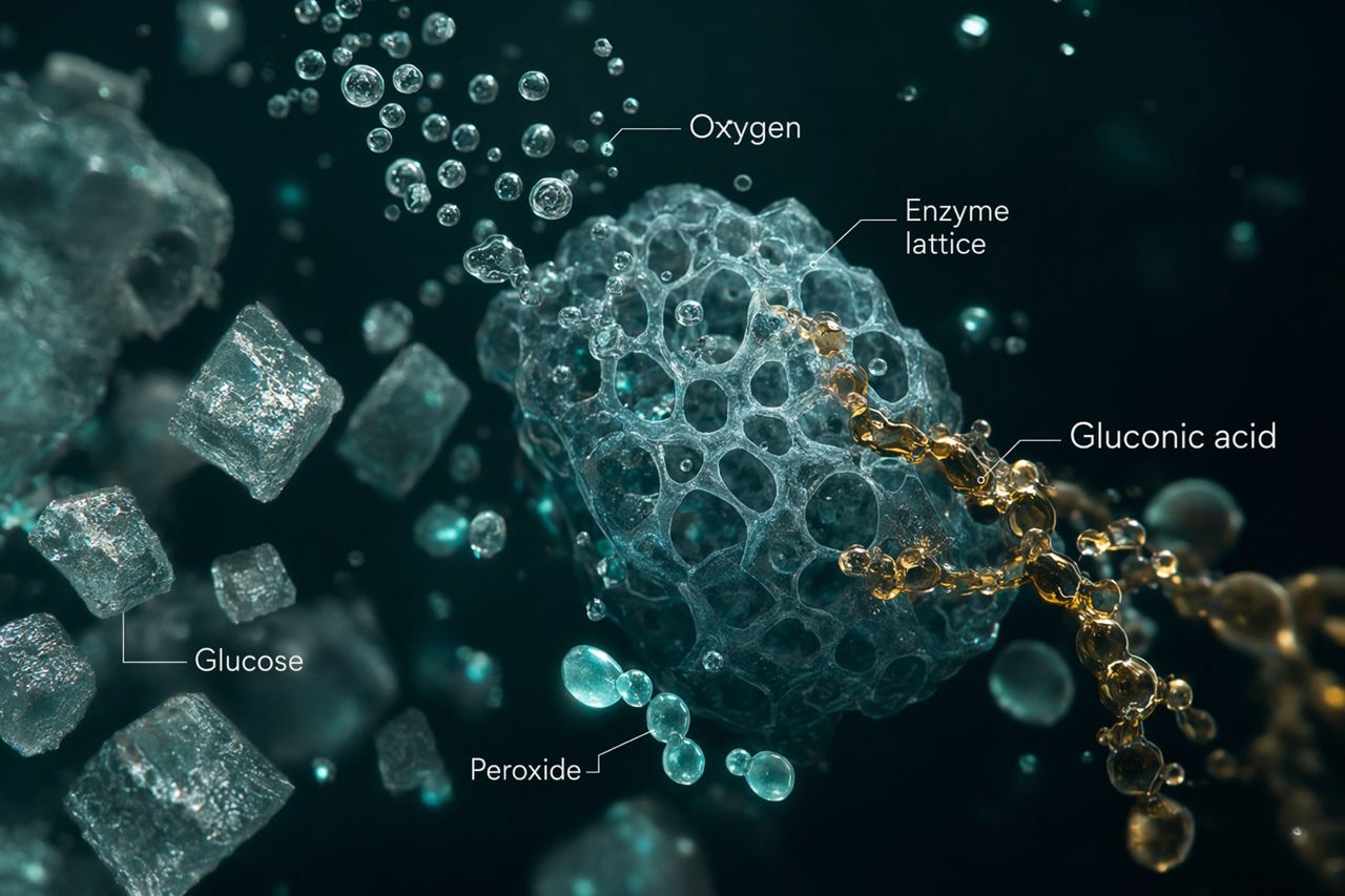 글루코스 산화효소와 기타 산화 효소 도구 비교 | Oxyveil