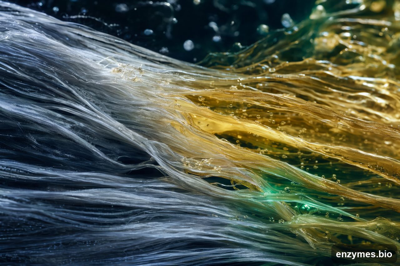Keratinase in organic fertilizer