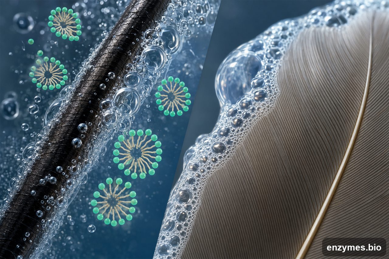 Keratinase — compatibility