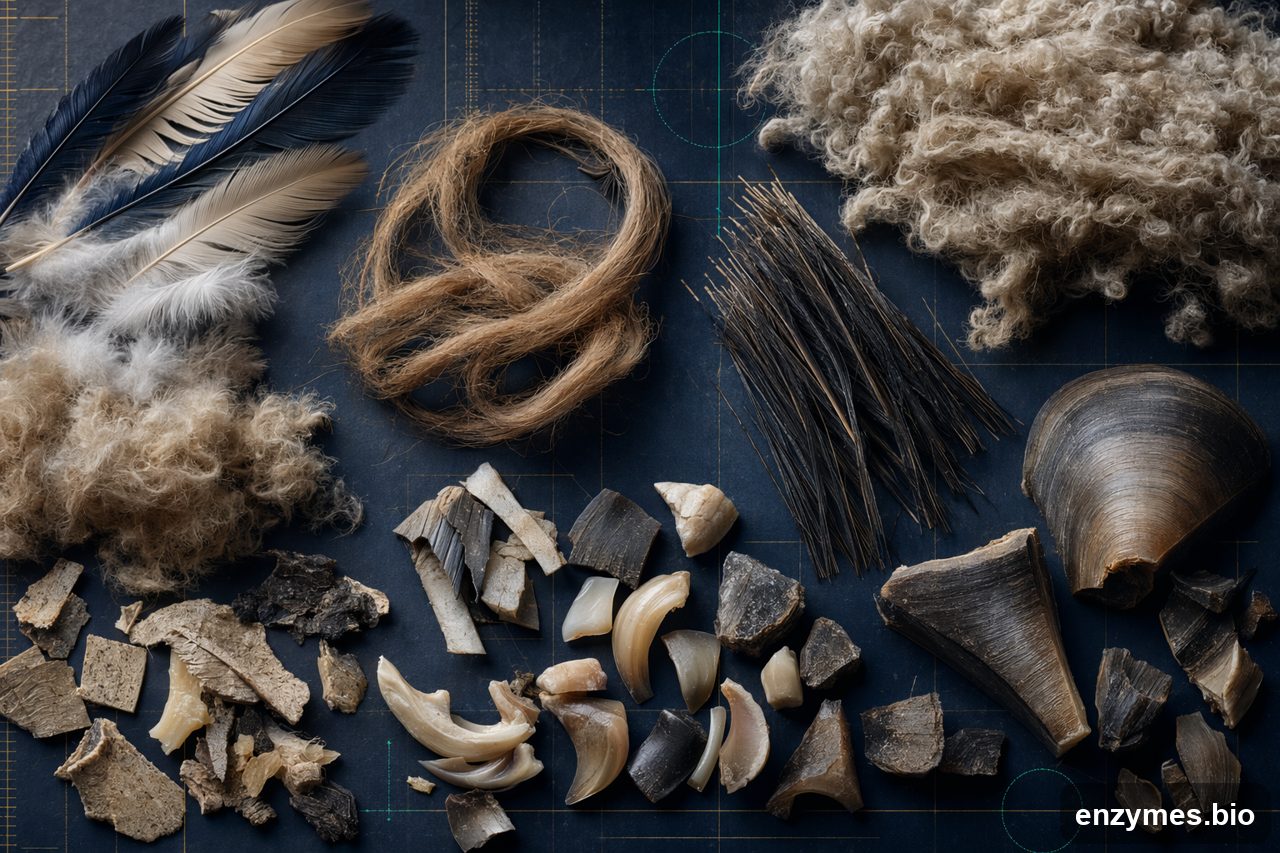 Keratinase — keratin rich substrates