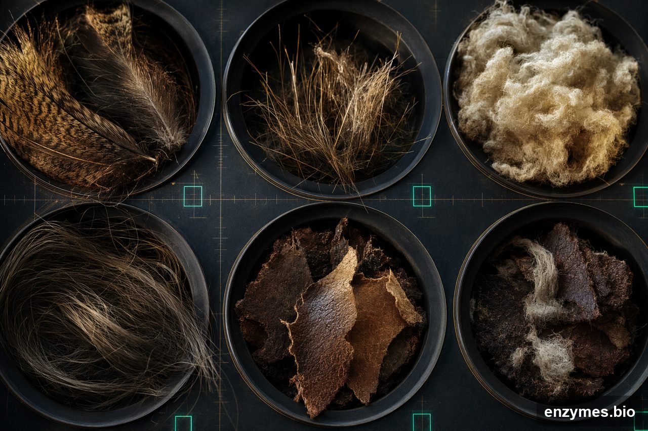 Keratinase — process design basics