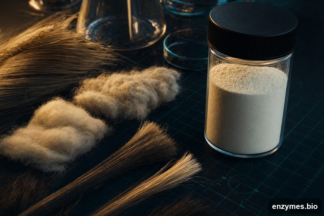 Keratinase — safety handling storage