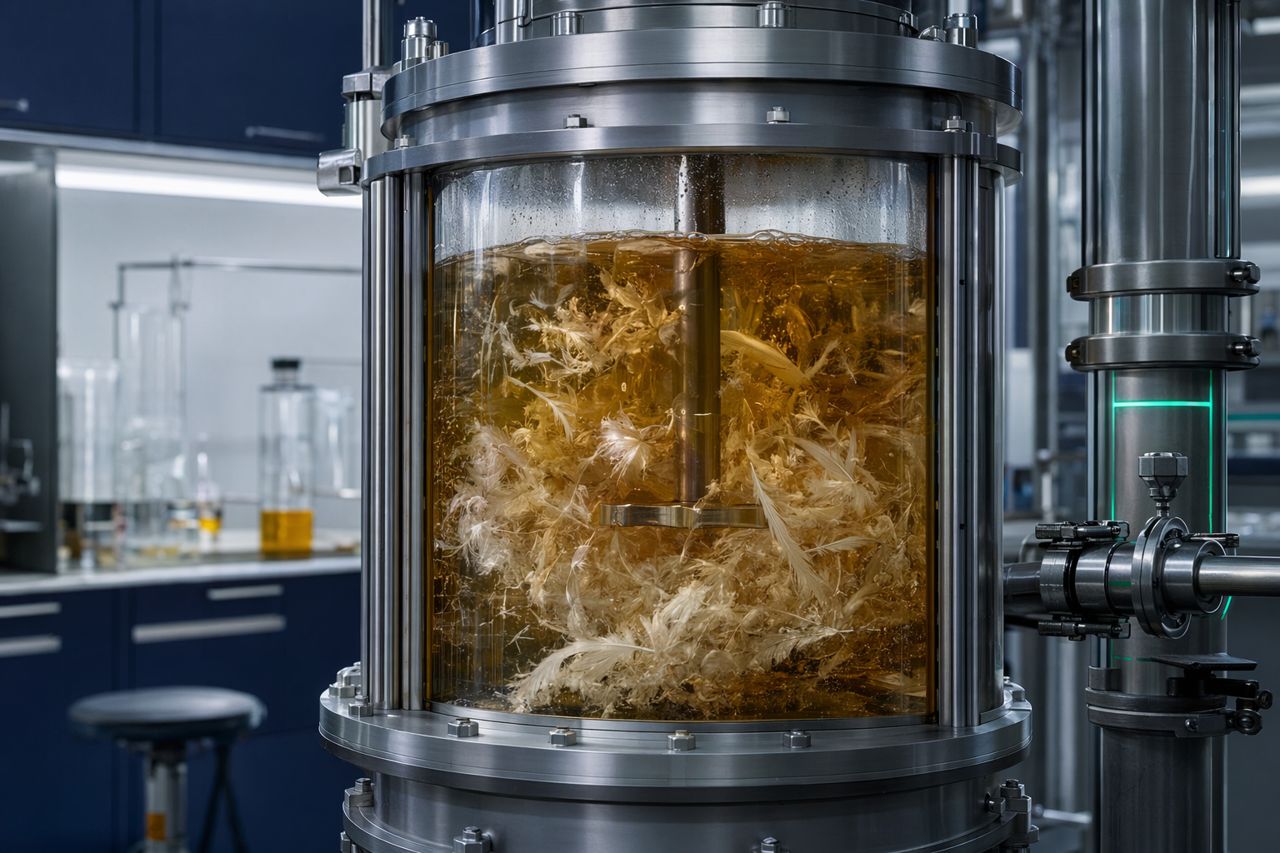 Keratinase Enzyme for Keratin-Rich Materials | QuillFoundry