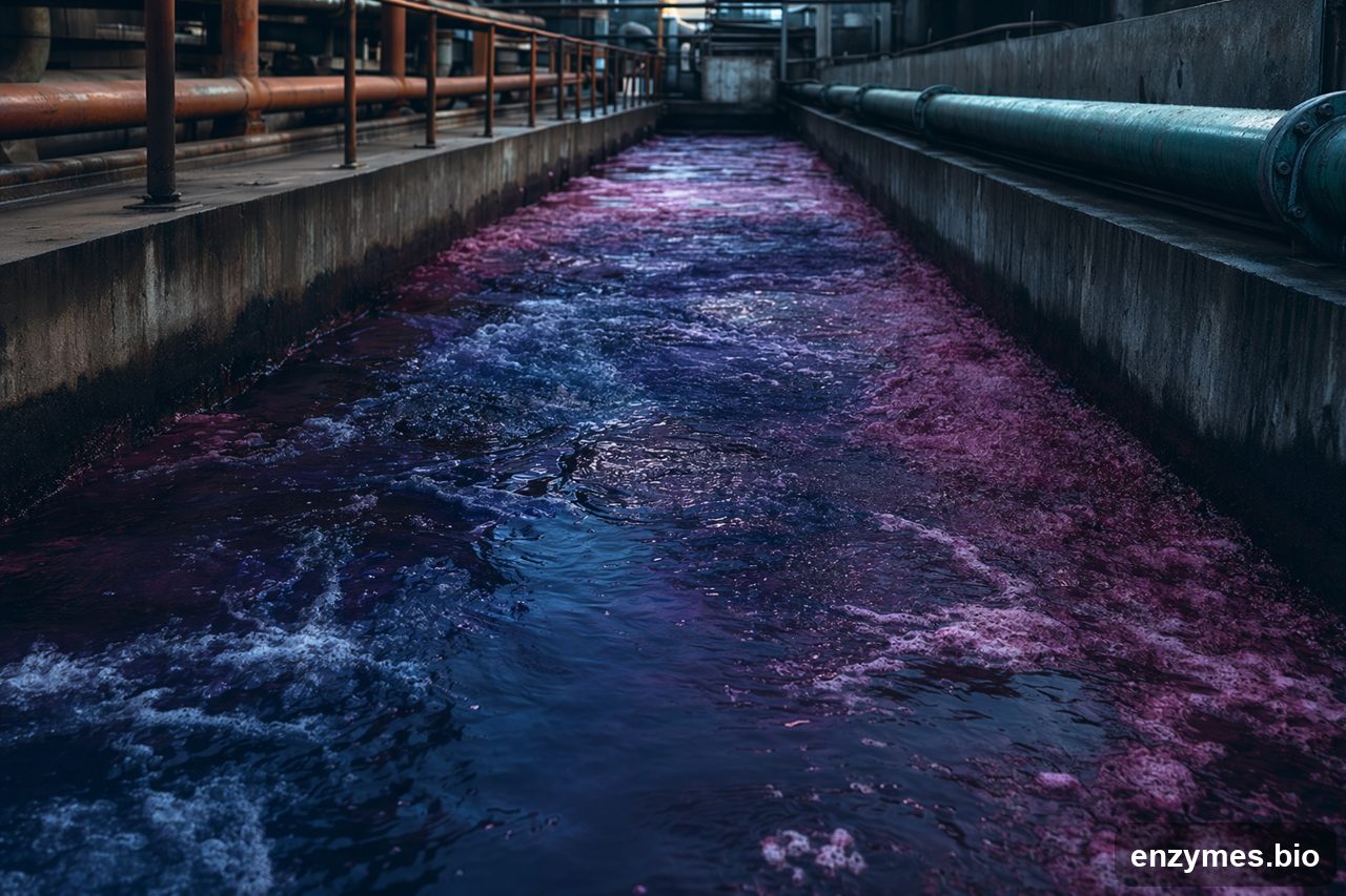 Laccase in textile wastewater decolorization