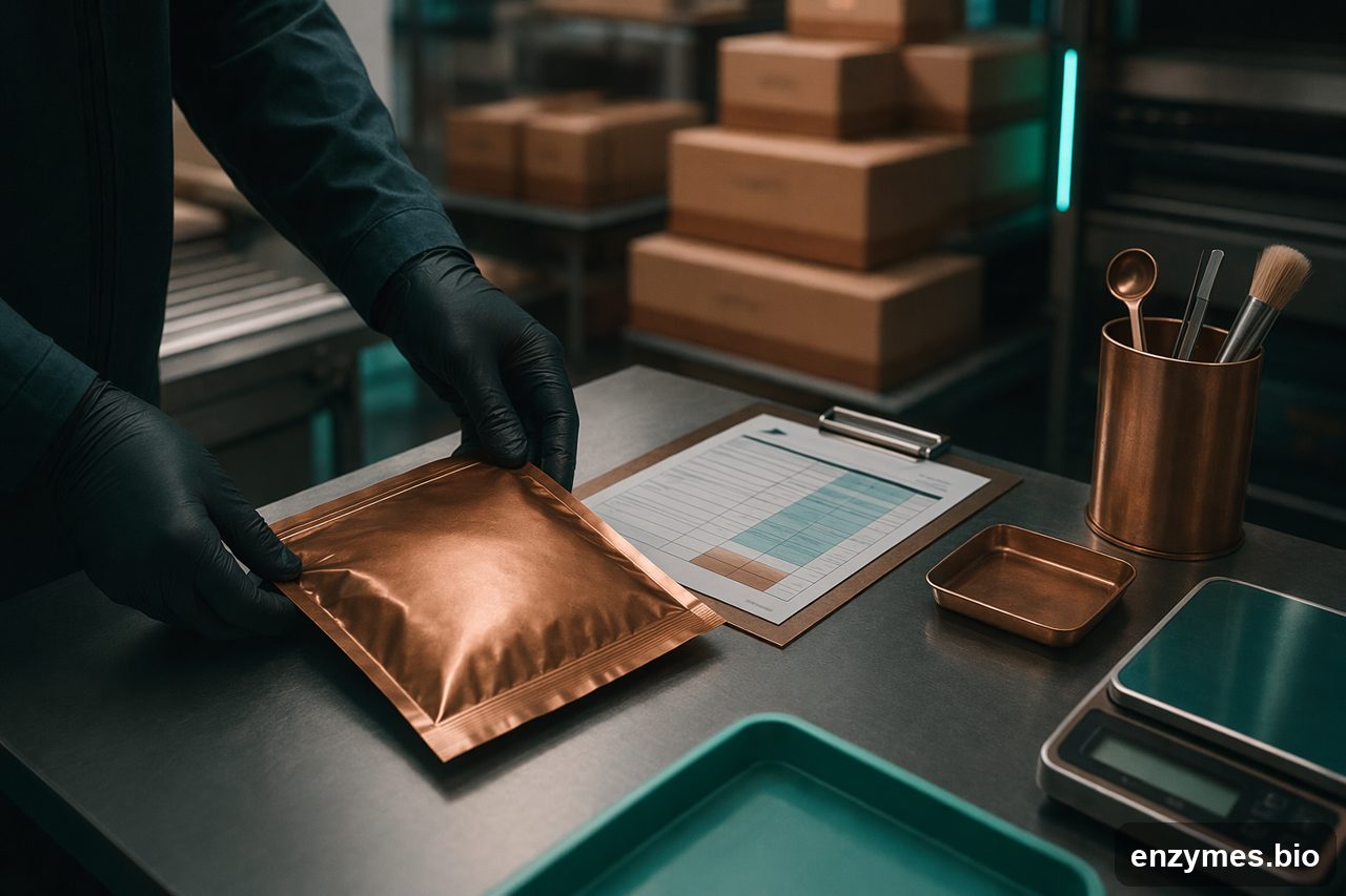 Laccase — laccase handling storage