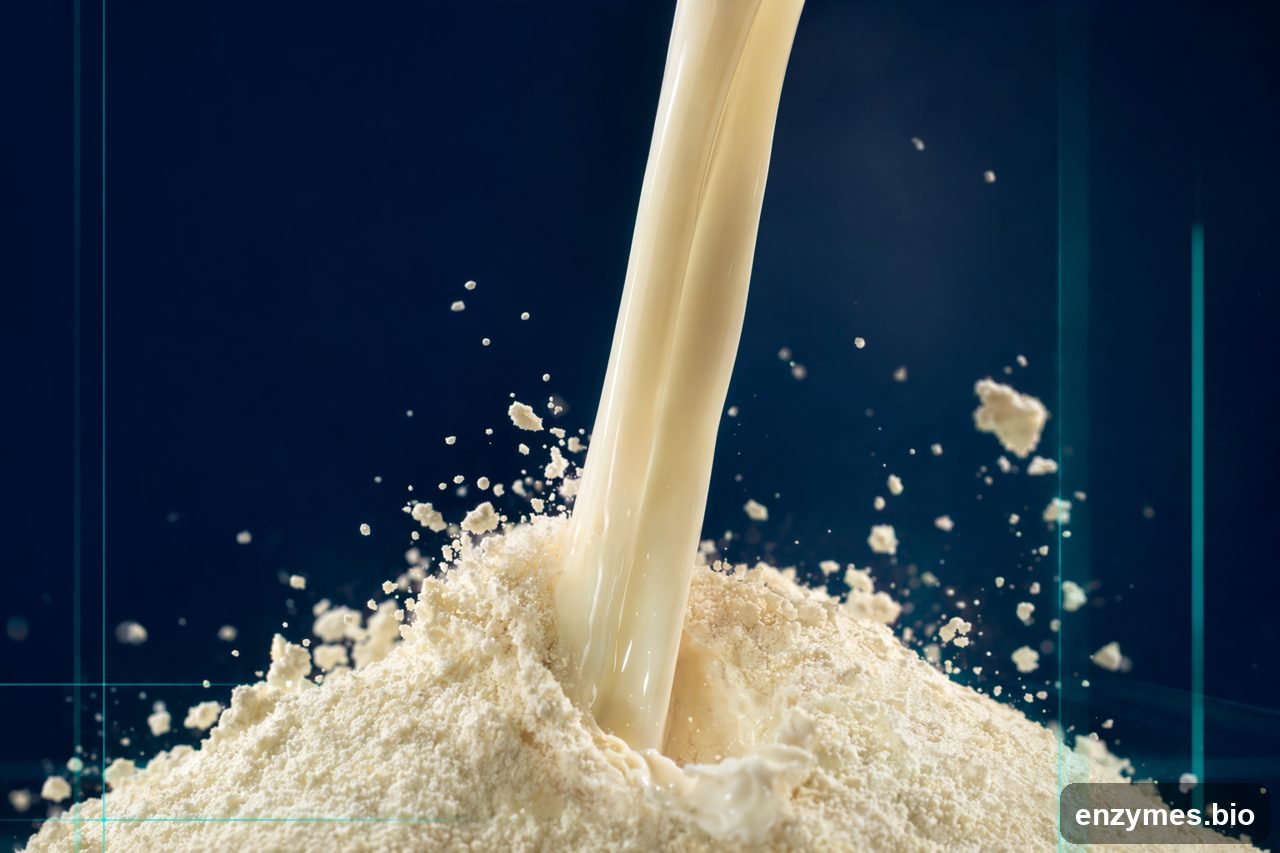 Lactase in cheese whey dairy ingredients