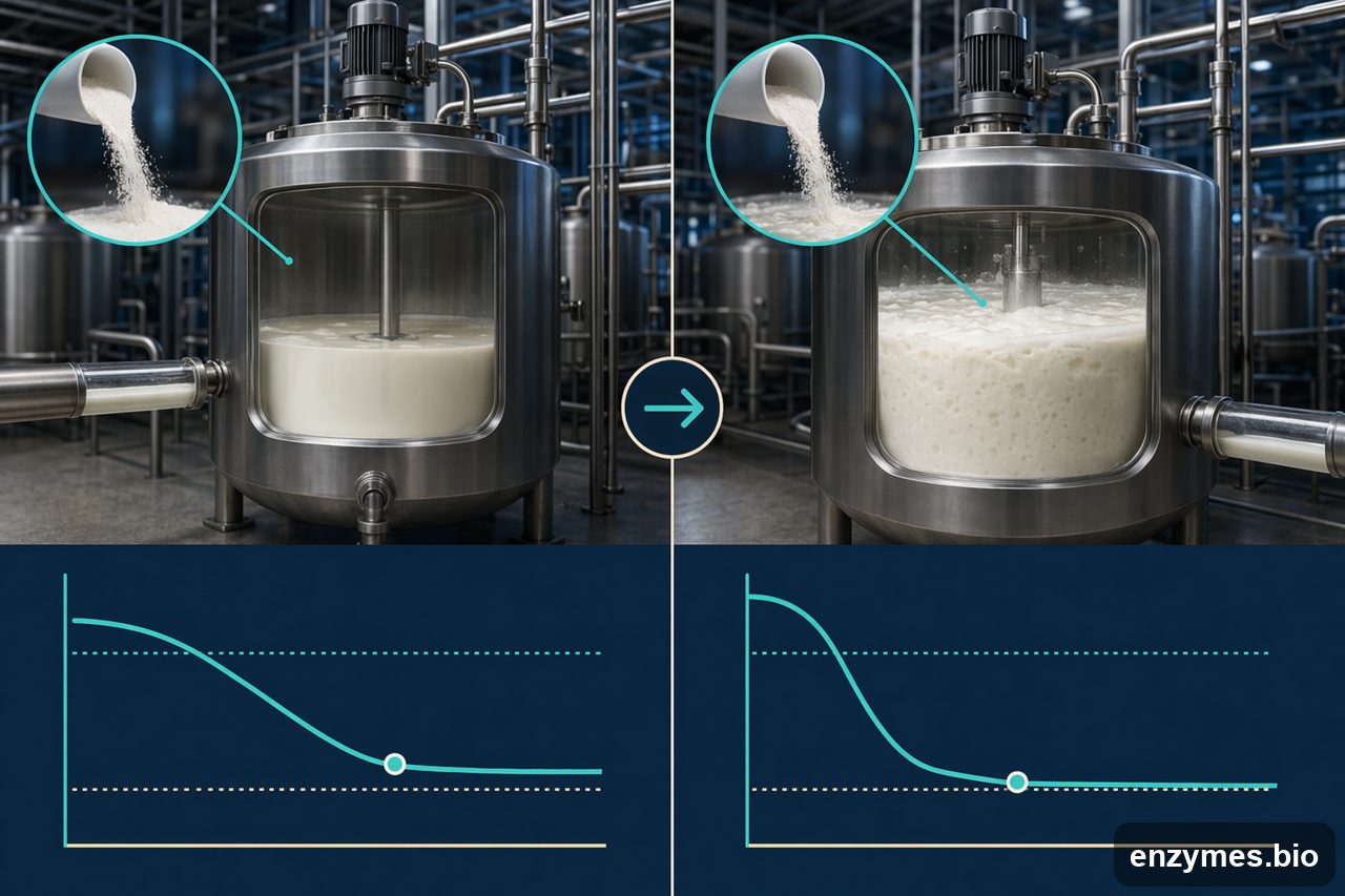 Lactase in yogurt fermented dairy