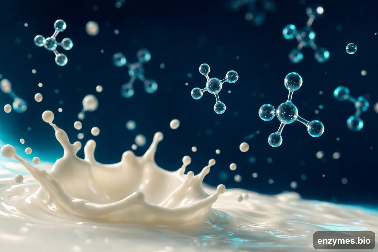 Lactase — how lactase breaks down lactose