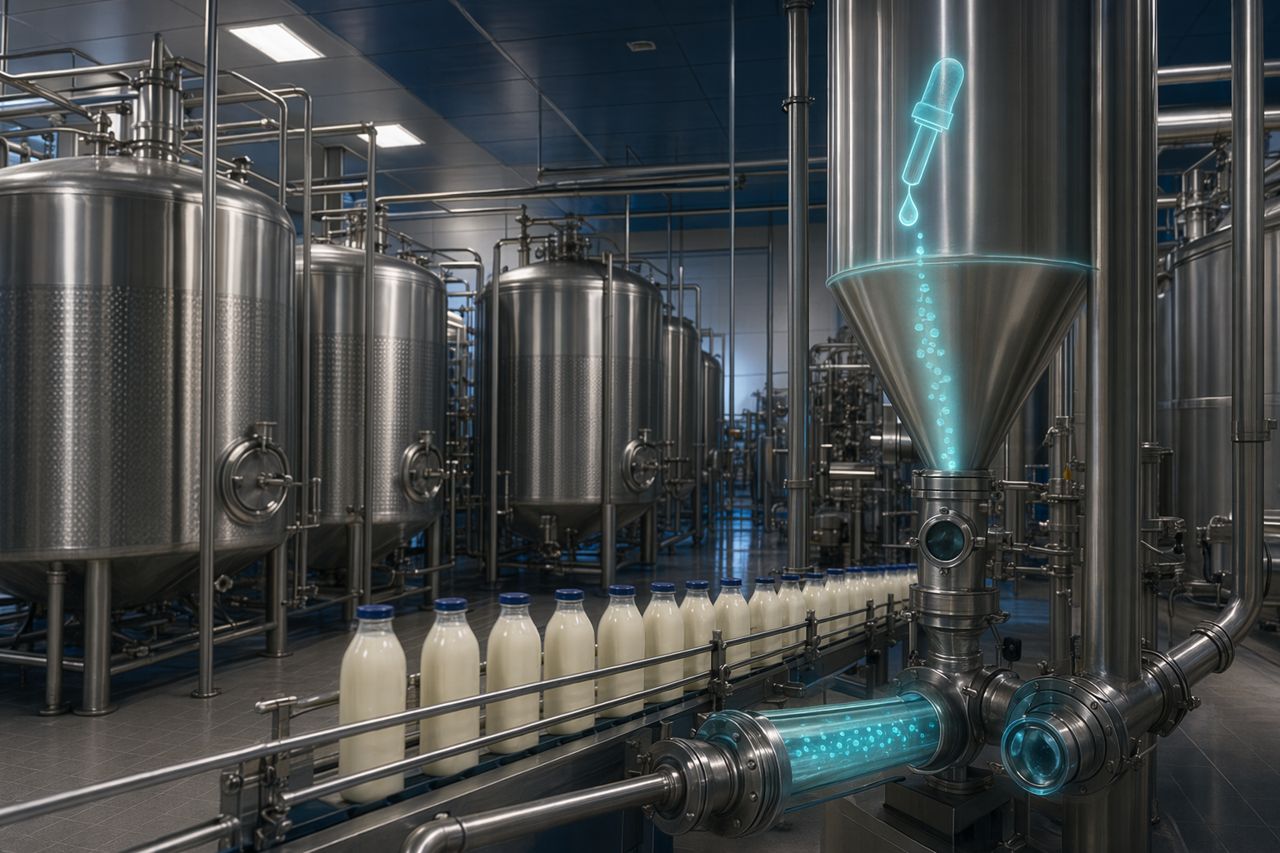 Lactase in Lactose-Free Milk Production: Process Decisions for Dairy Plants