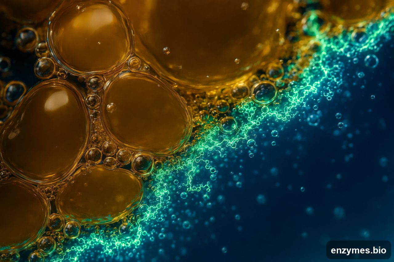 Lipase in laundry detergent