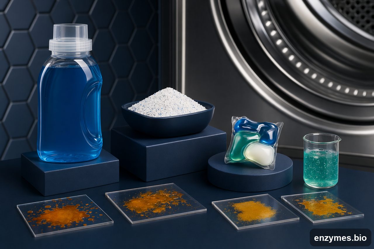 Lipase in laundry detergent