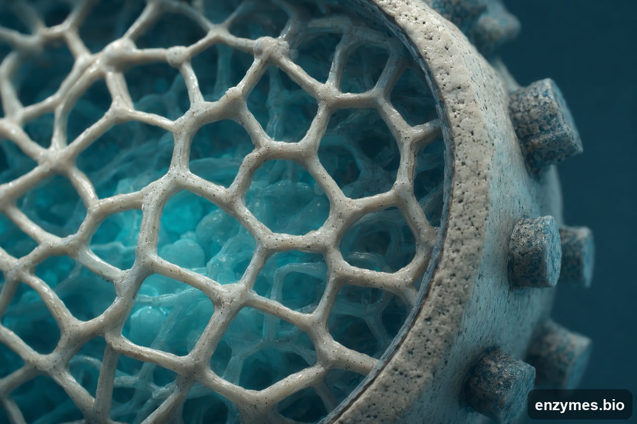 Lysozyme in bacterial cell lysis