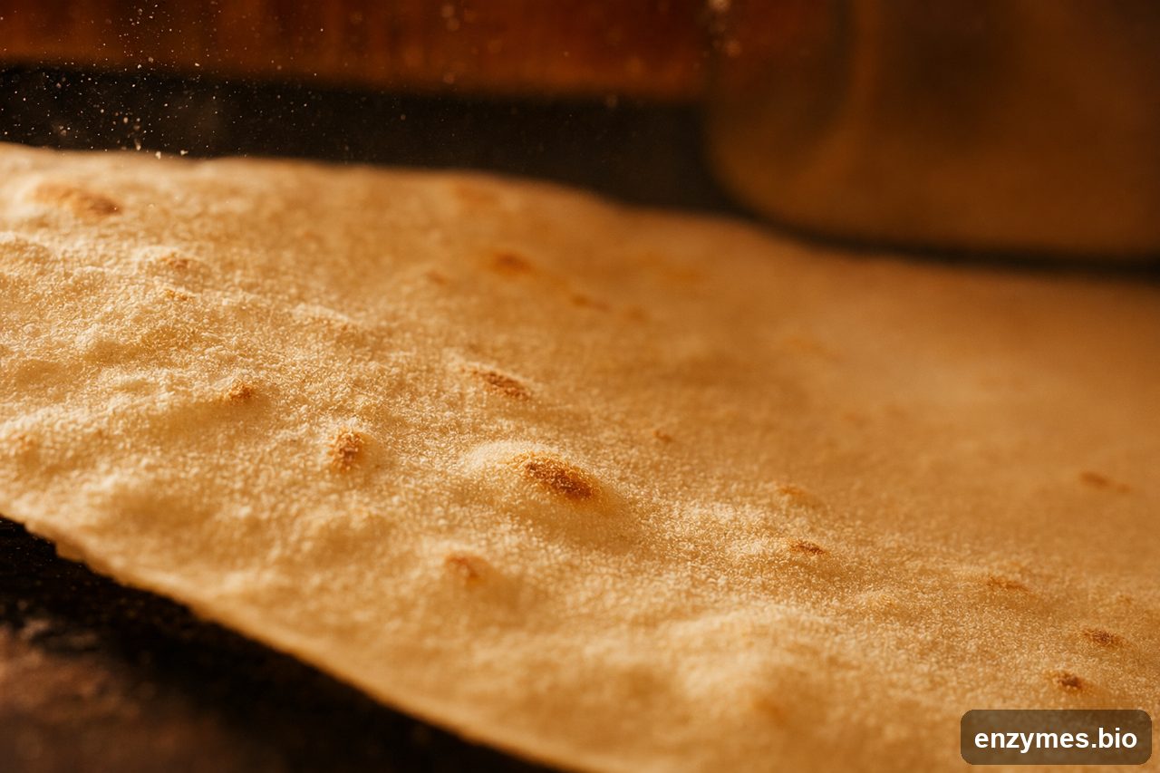 Maltogenicamylase in tortillas flatbreads