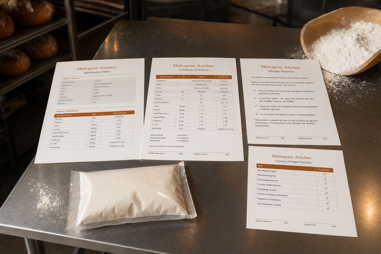 Food Enzyme Compliance for Maltogenic Amylase | CrumbSpan
