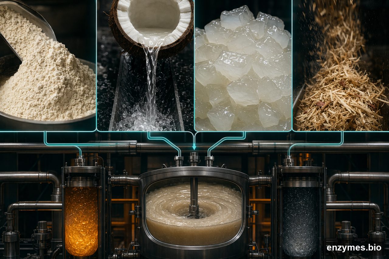 Mannanase in food processing