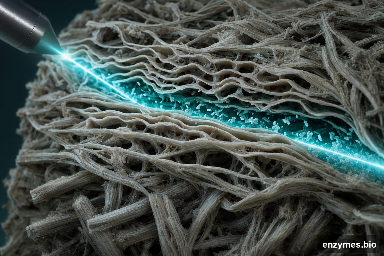 Mannanase in pulp paper