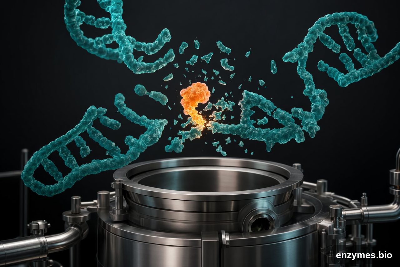 Nuclease in reagent kit manufacturing