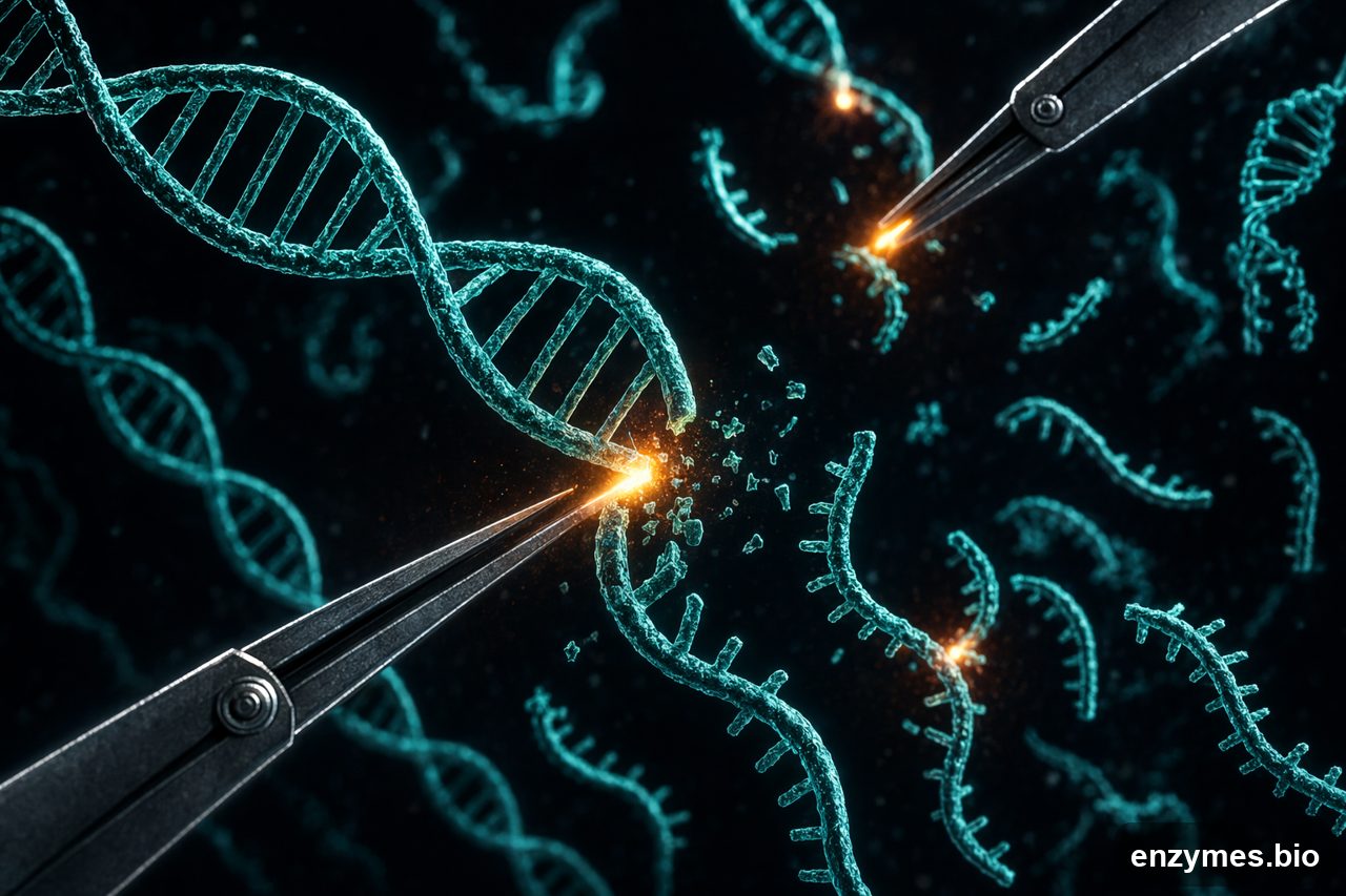 Nuclease — how nuclease breaks down dna rna