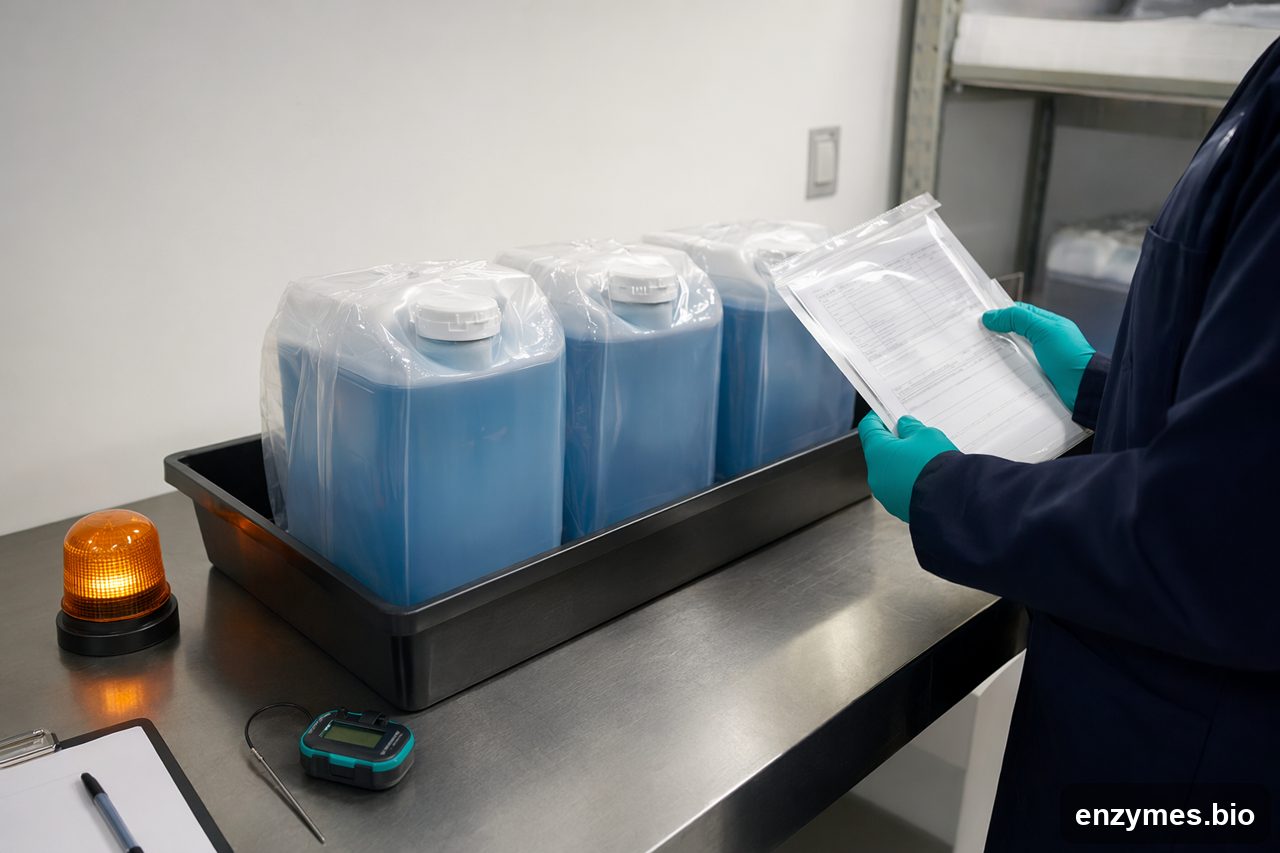Nuclease — nuclease handling storage