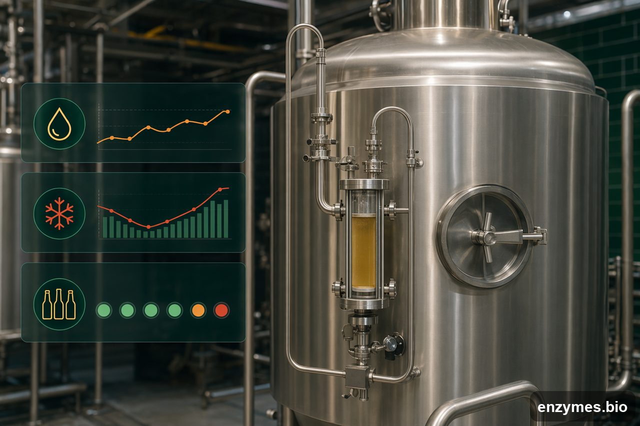 Papain in brewing beverage clarification