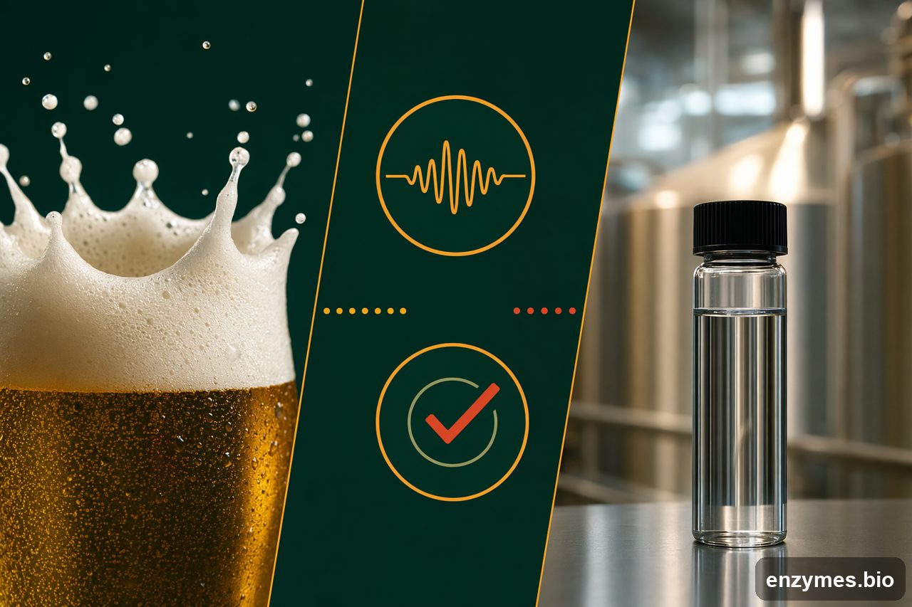 Papain in brewing beverage clarification