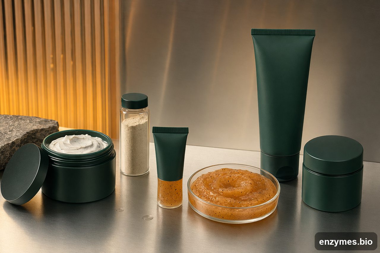Papain in cosmetics personal care