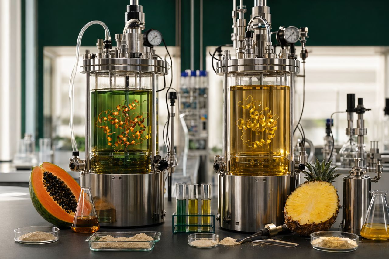 Papain vs Bromelain: Choosing the Right Plant Protease