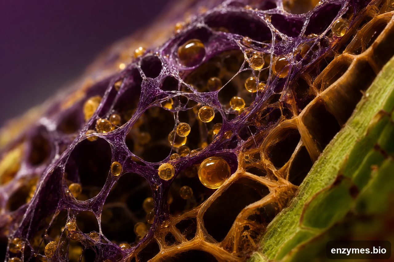 Pectinase in olive plant oil extraction